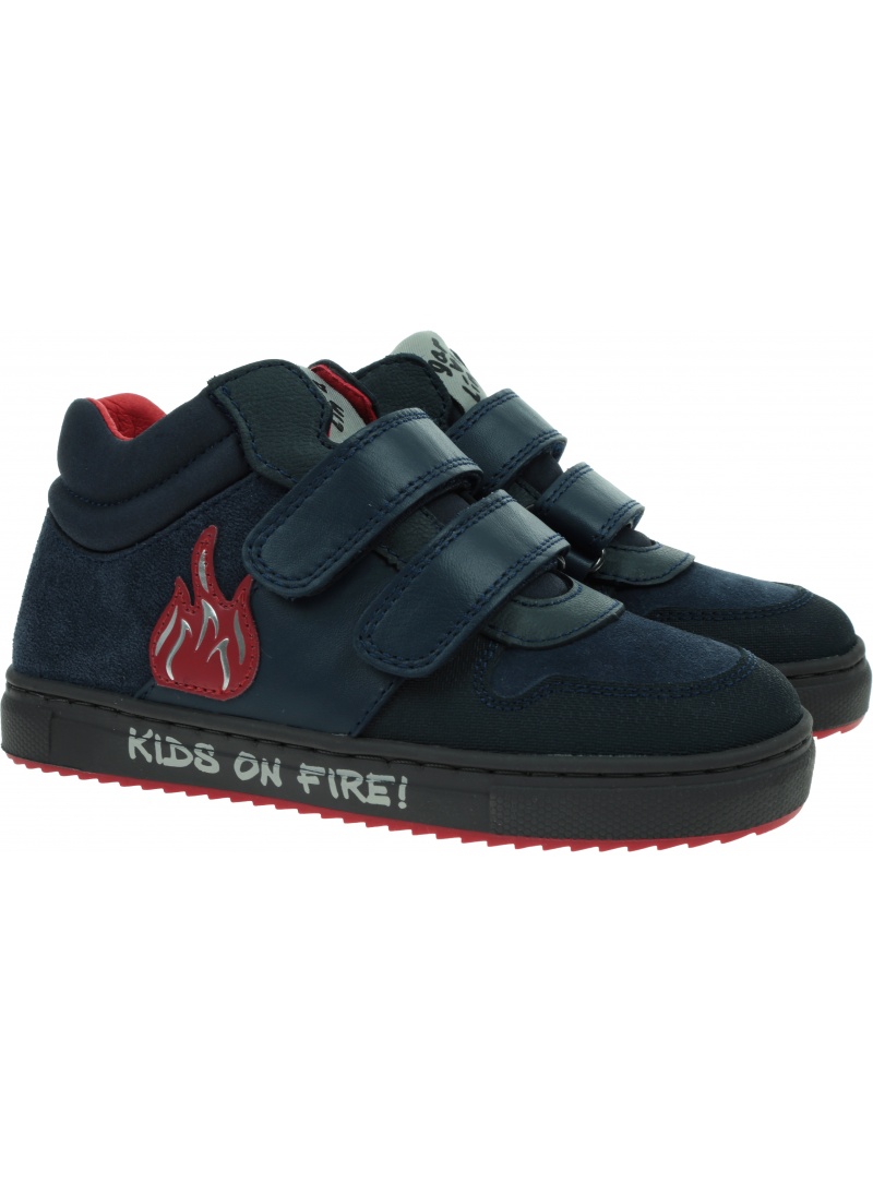 Skórzane Trampki GARVALIN 211637 Azul Skórzane Trampki GARVALIN 211637 Azul