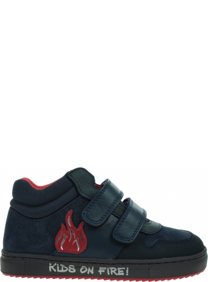 Skórzane Trampki GARVALIN 211637 Azul