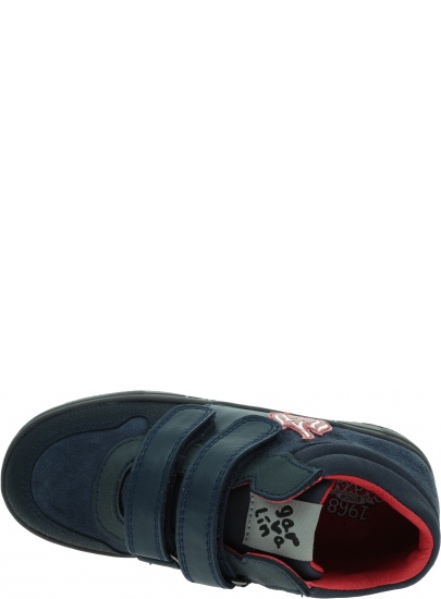 Skórzane Trampki GARVALIN 211637 Azul