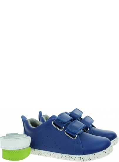 Niebieskie Półbuty BOBUX Grass Court Switch Blueberry (Lime + White) 637301