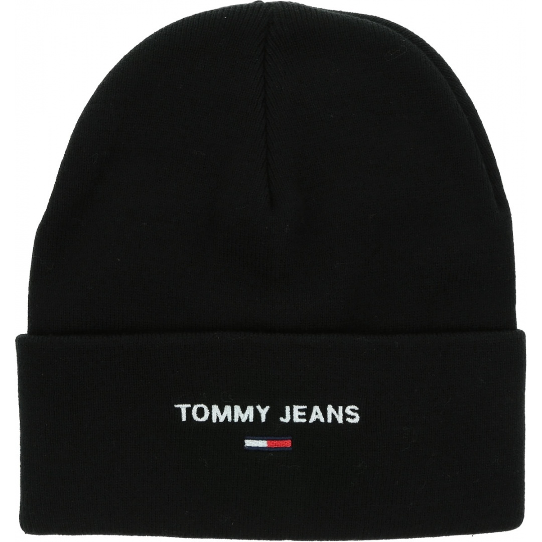 Czapka Zimowa TOMMY JEANS Tjm Sport Beanie AM0AM07947 BDS