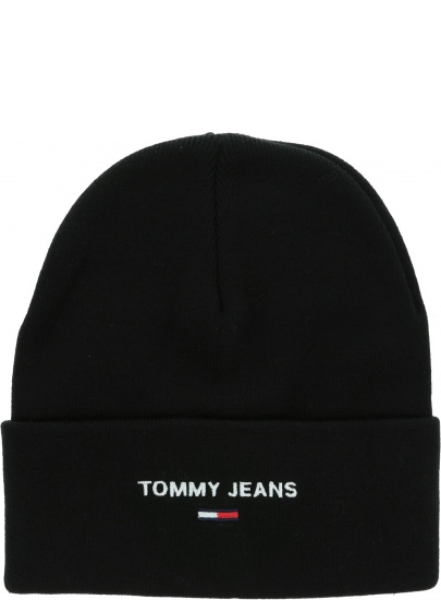 Czapka Zimowa TOMMY JEANS Tjm Sport Beanie AM0AM07947 BDS