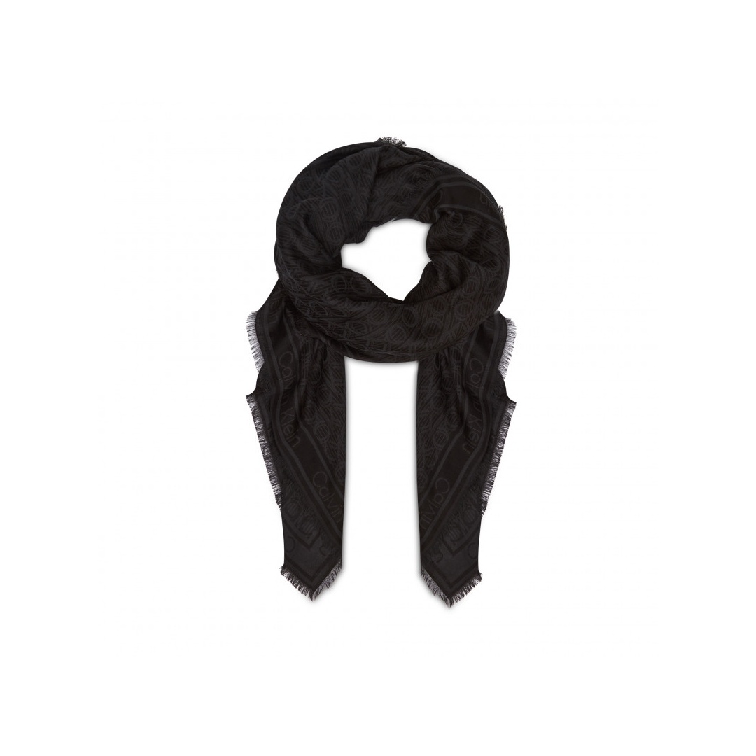 Chusta CALVIN KLEIN JEANS Scarf Mono Jacquard Pr K60K606843 0GN