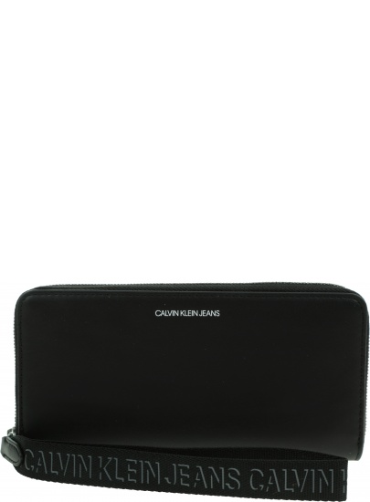 Duży Portfel Damski CALVIN KLEIN JEANS Trapezoid Shadow K60K608404 BDS