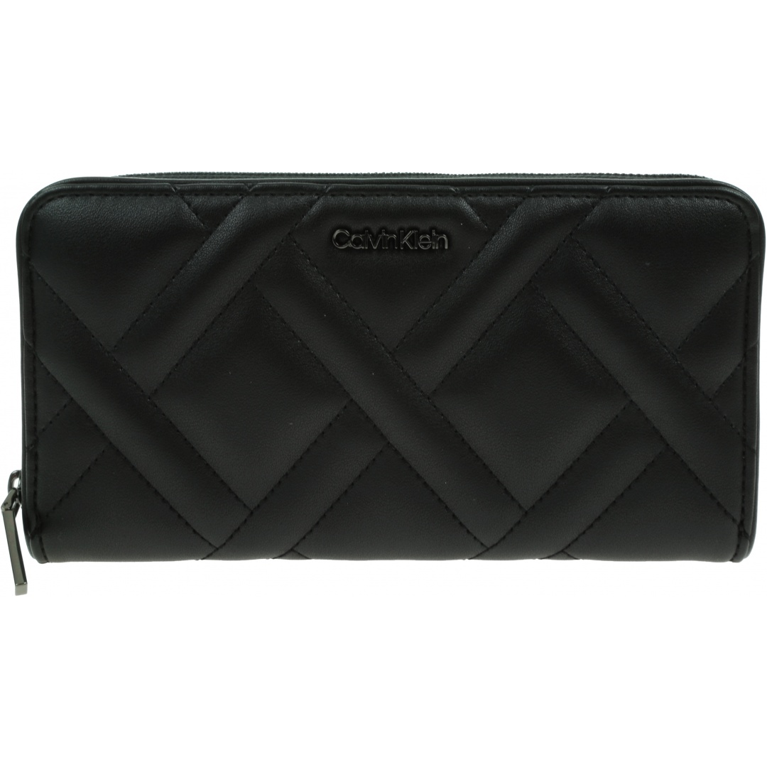Portfel Damski CALVIN KLEIN Ck Quilt Wallet K60K608467 BAX