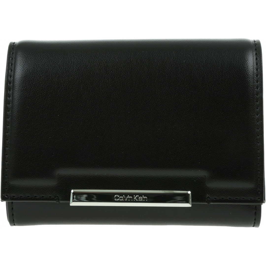 Portfel Damski CALVIN KLEIN Focused Trifold K60K608548 BAX