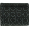 Portfel Damski CALVIN KLEIN Mono Mix Trifold K60K608459 0GJ