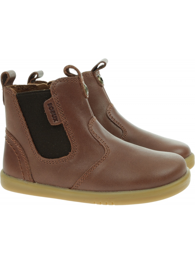 Brązowe Botki BOBUX Jodhpur Toffee 620826a