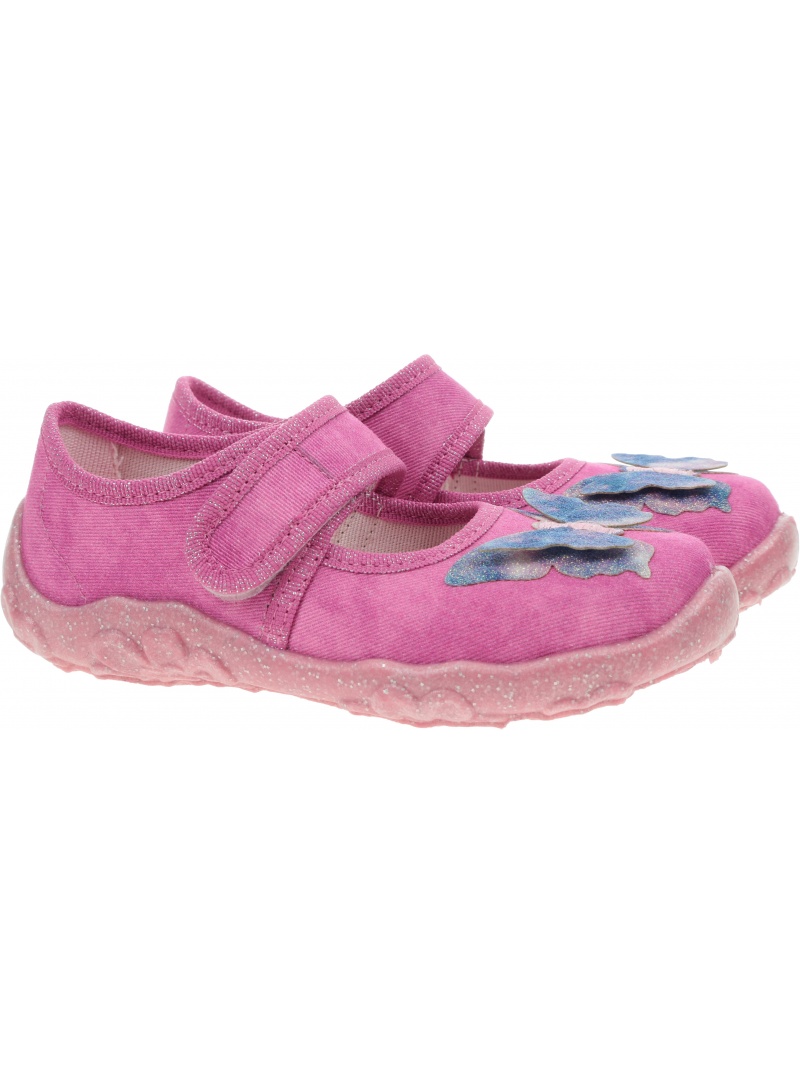 Kapcie z Motylkiem SUPERFIT Bonny 1-000281-5510 Kapcie z Motylkiem SUPERFIT Bonny 1-000281-5510