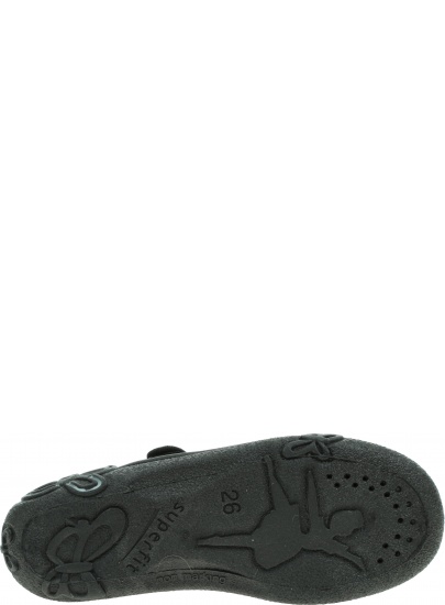 Czarne Kapcie Balerinki SUPERFIT Belinda 0-800287-0000