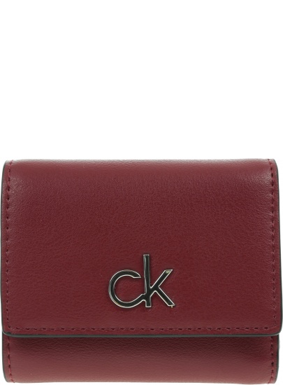 Portfel Damski CALVIN KLEIN Re Lock Trifold K60K608456 XB8
