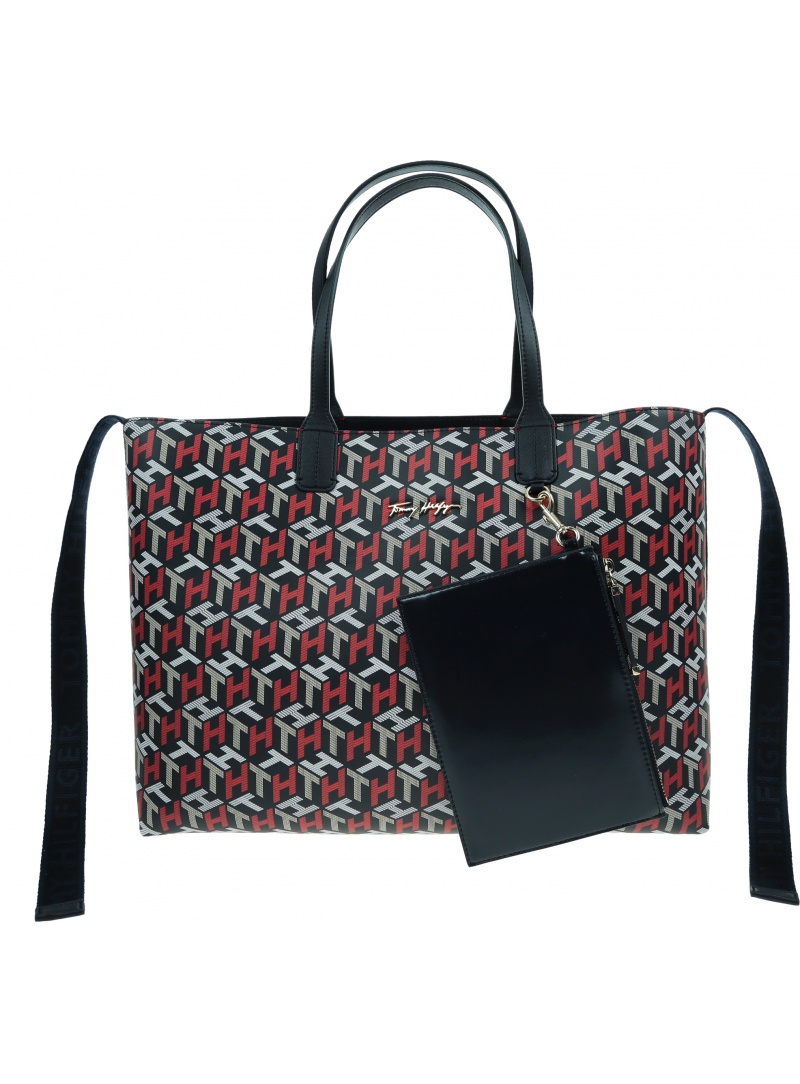 Torebka TOMMY HILFIGER Iconic Tommy Tote AW0AW10273 0GY Torebka TOMMY HILFIGER Iconic Tommy Tote AW0AW10273 0GY
