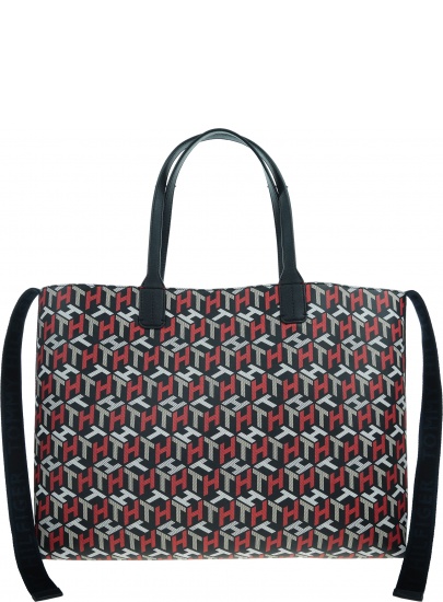 Torebka TOMMY HILFIGER Iconic Tommy Tote AW0AW10273 0GY