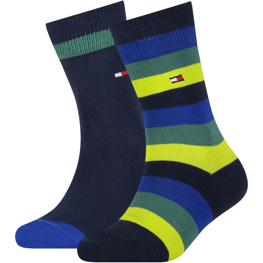 Skarpetki Dziecięce TOMMY HILFIGER 354009001 043 Th Kids Basic Stripe Sock