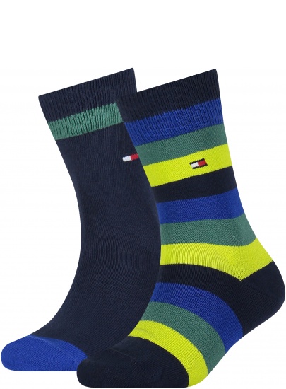 Skarpetki Dziecięce TOMMY HILFIGER 354009001 043 Th Kids Basic Stripe Sock