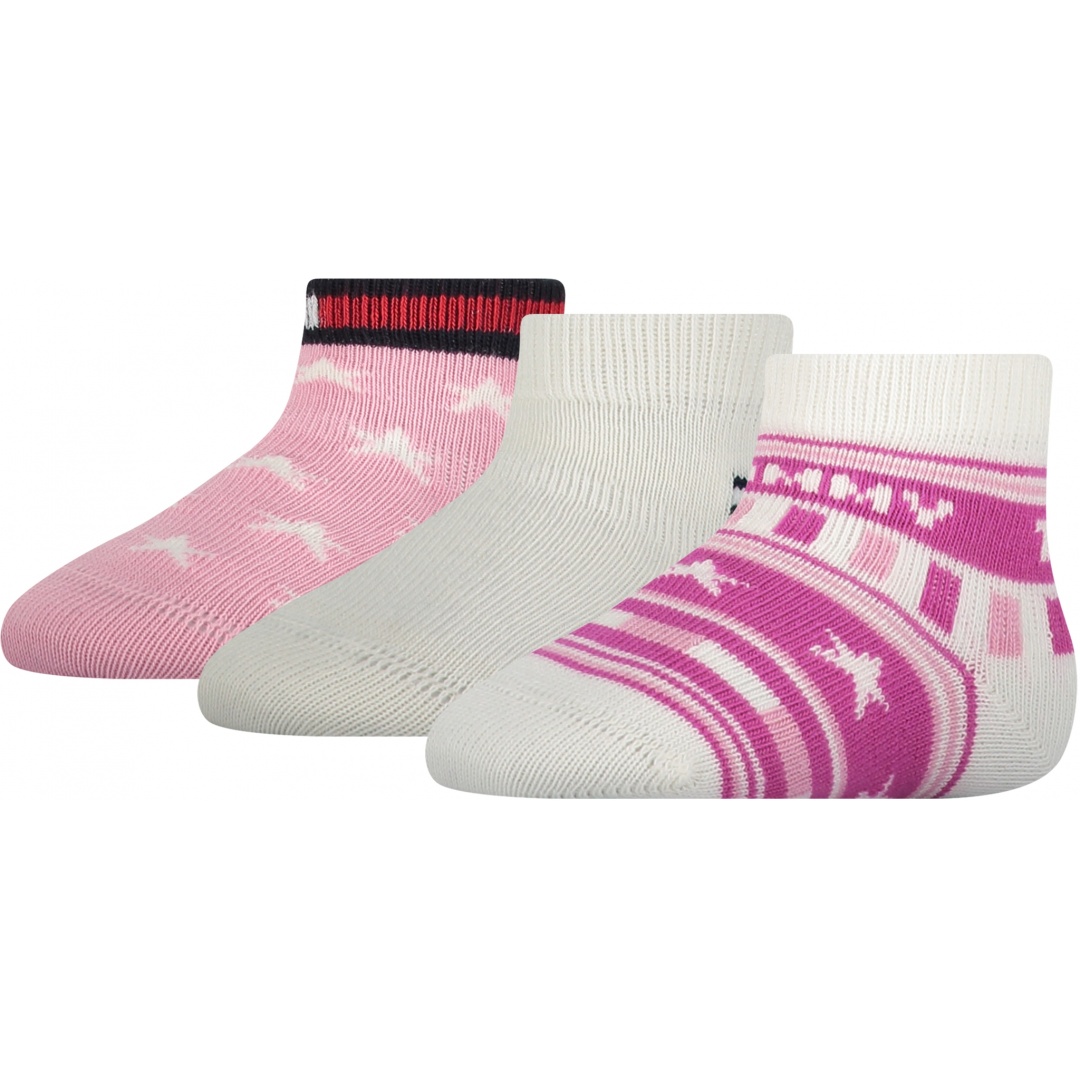 Skarpetki Dla Niemowląt TOMMY HILFIGER 701210510 002 Th Baby Sock 3P Stars