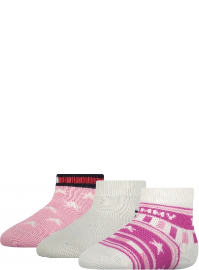 Skarpetki Dla Niemowląt TOMMY HILFIGER 701210510 002 Th Baby Sock 3P Stars