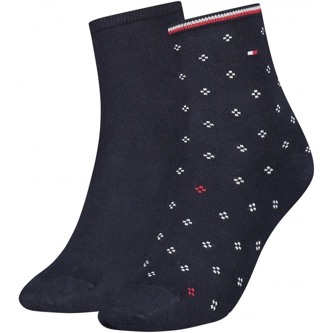 Skarpetki Damskie TOMMY HILFIGER 701210522 002 Th Women Seasonal Sock 2P