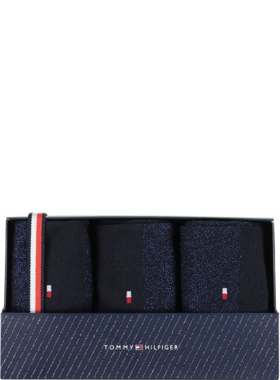 Skarpetki Damskie TOMMY HILFIGER 701210532 002 Th Women Sock 3P Sparkle