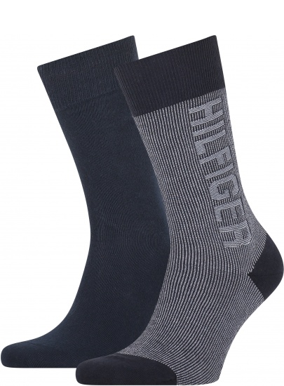 Skarpetki Męskie TOMMY HILFIGER 701210535 001 Th Men Seasonal Sock 2P Rib