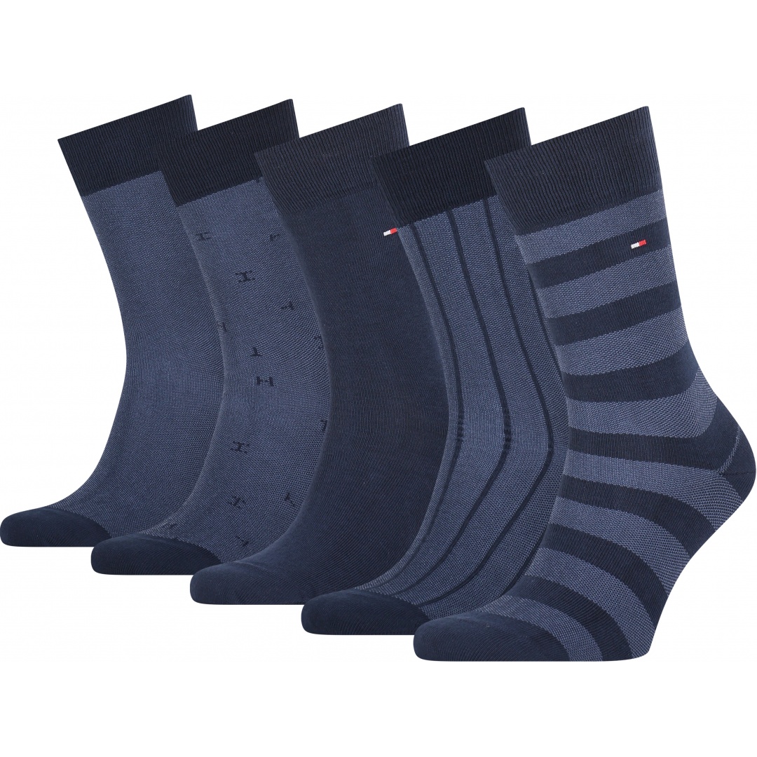 Skarpetki Męskie TOMMY HILFIGER 701210549 001 Th Men Sock 5P Giftbox