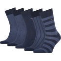 Skarpetki Męskie TOMMY HILFIGER 701210549 001 Th Men Sock 5P Giftbox
