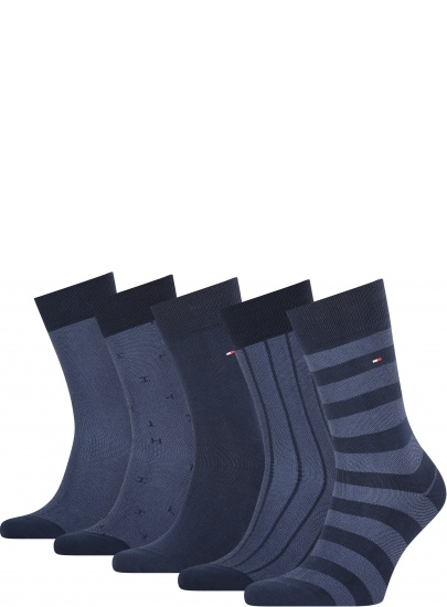 Skarpetki Męskie TOMMY HILFIGER 701210549 001 Th Men Sock 5P Giftbox