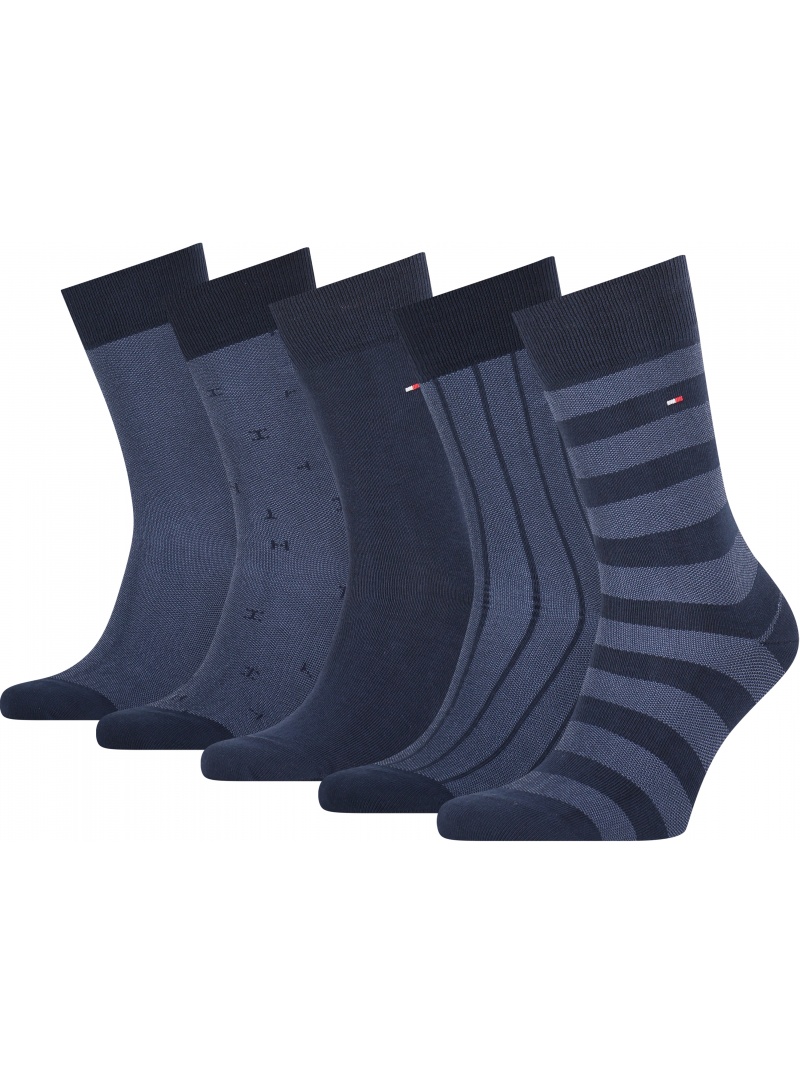 Skarpetki Męskie TOMMY HILFIGER 701210549 001 Th Men Sock 5P Giftbox