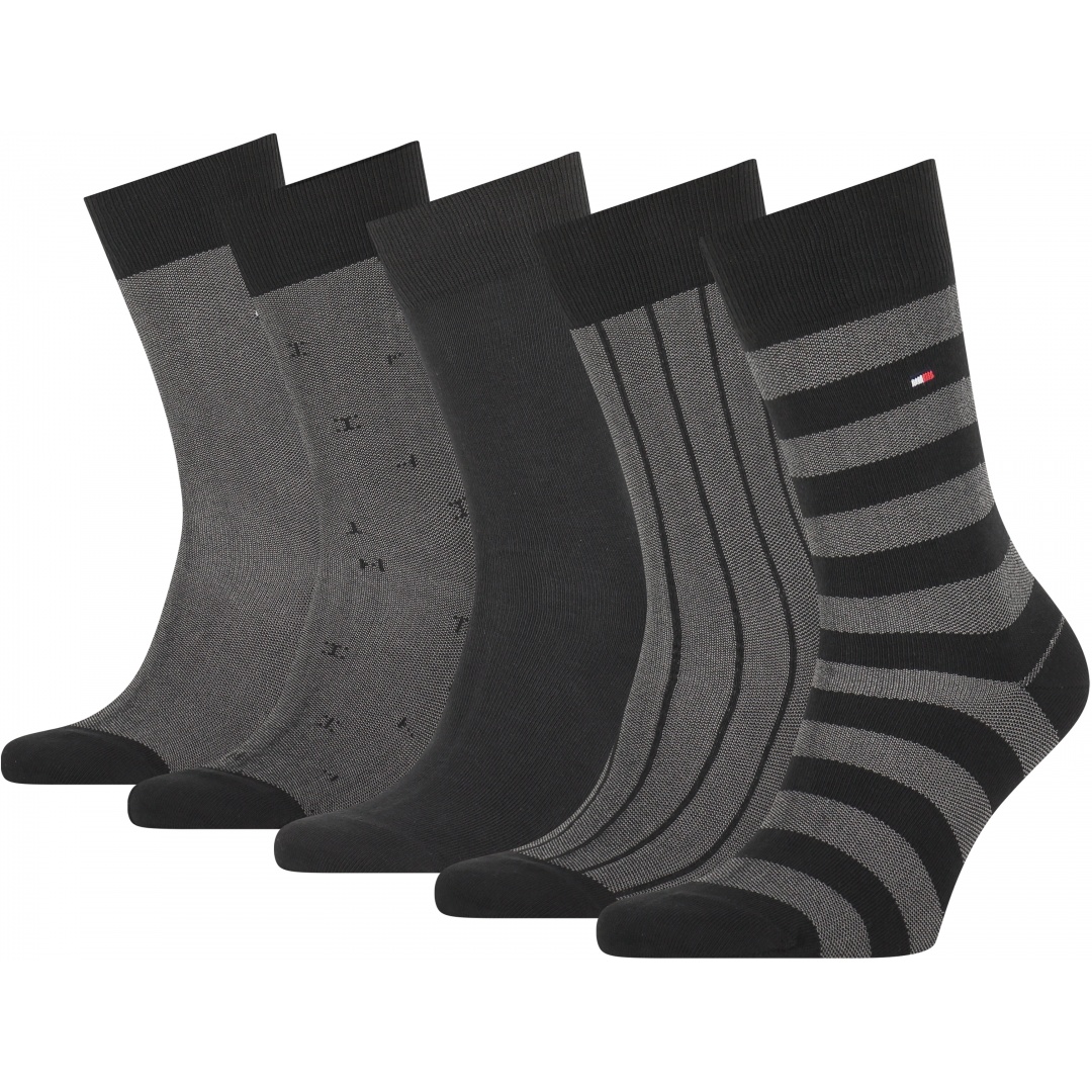 Skarpetki Męskie TOMMY HILFIGER 701210549 002 Th Men Sock 5P Giftbox
