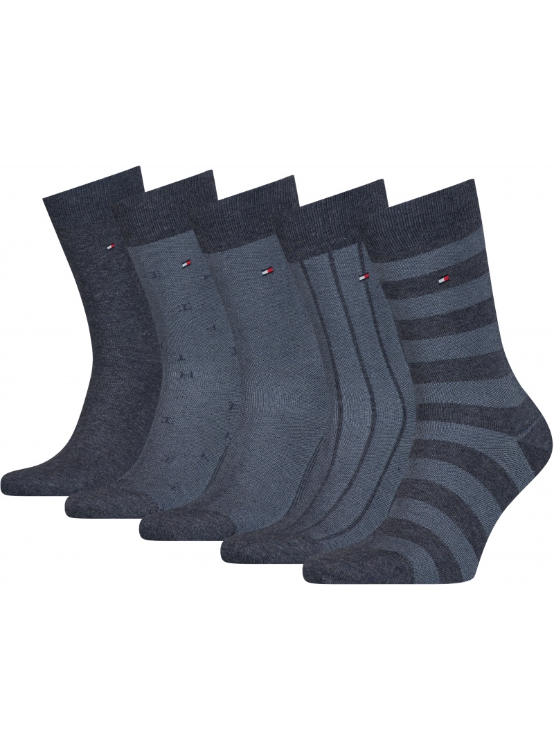 Skarpetki Męskie TOMMY HILFIGER 701210549 003 Th Men Sock 5P Giftbox
