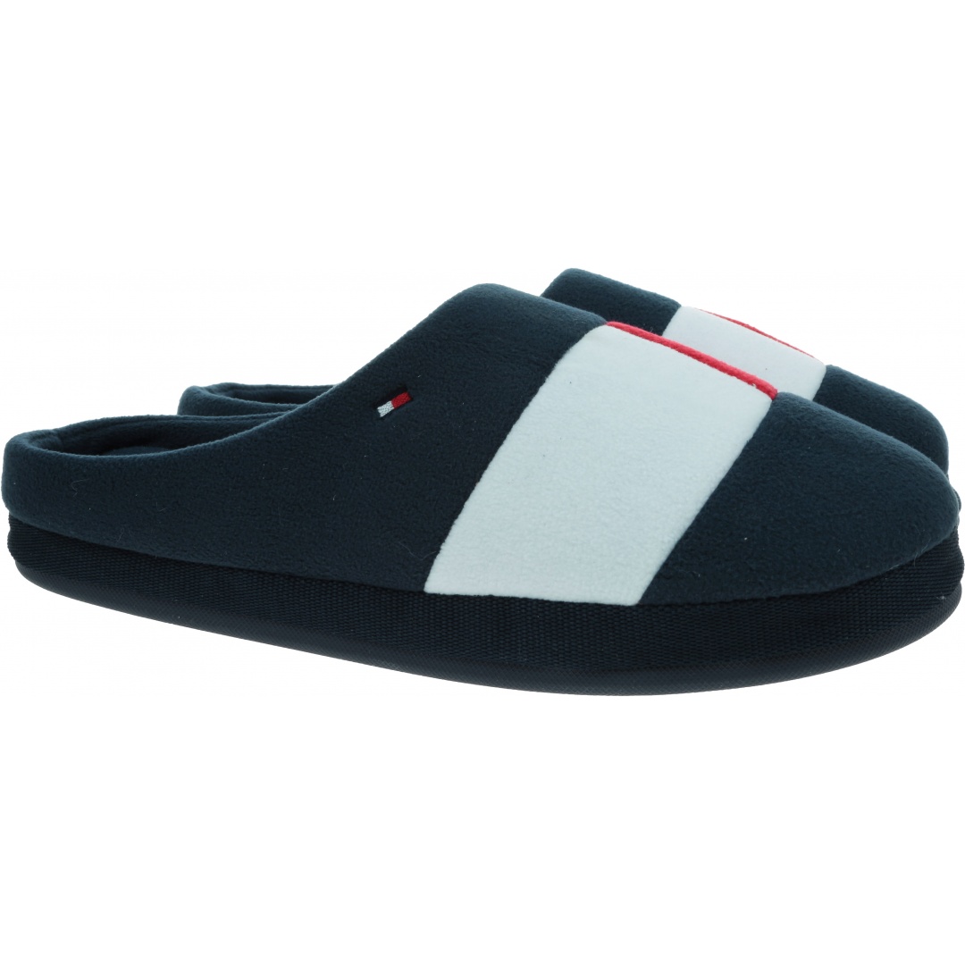 Kapcie Laczki TOMMY HILFIGER Flag Homeslipper FM0FM03801 0GY