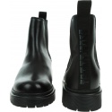 Czarne Sztyblety TOMMY JEANS Branded Tape Chelsea Boot EN0EN01577 BDS