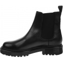 Czarne Sztyblety TOMMY JEANS Branded Tape Chelsea Boot EN0EN01577 BDS