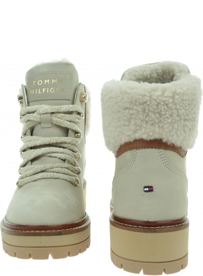 Zimowe Botki TOMMY HILFIGER Th Outdoor Flat Boot FW0FW05944 ACI