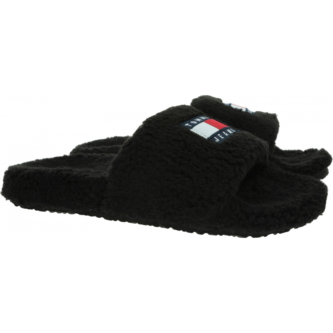 Kapcie Damskie TOMMY JEANS Flag Pool Slide EN0EN01602 BDS