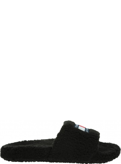 Kapcie Damskie TOMMY JEANS Flag Pool Slide EN0EN01602 BDS