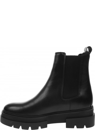 Czarne Botki TOMMY HILFIGER Monichromatic Chelsea Boot FW0FW05950 BDS
