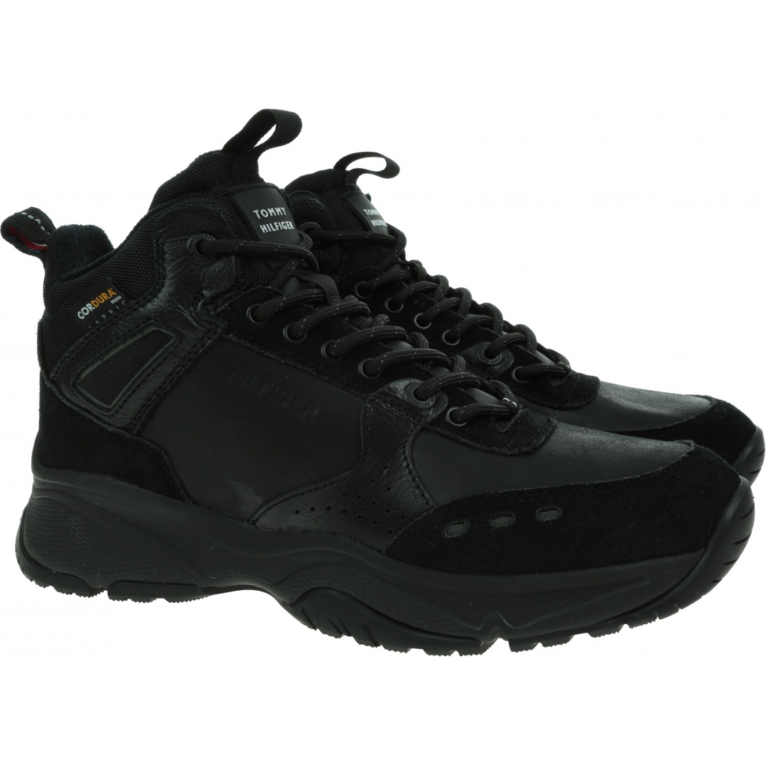 Buty Trekkingowe TOMMY HILFIGER High Sneaker Boot FM0FM03273 BDS