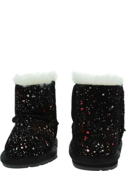 Błyszczące Kozaczki EMU AUSTRALIA Toddle Galaxy B12660 Black