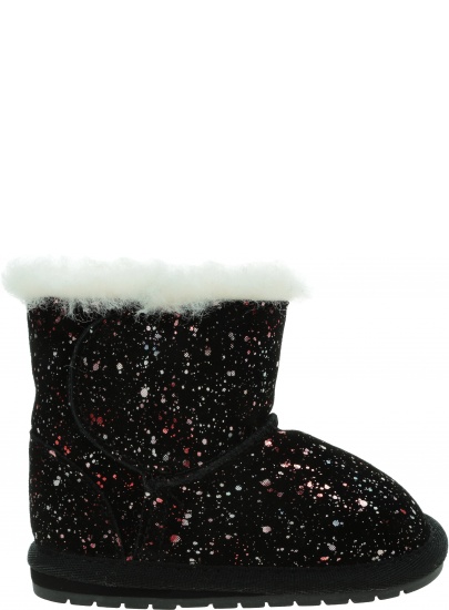 Błyszczące Kozaczki EMU AUSTRALIA Toddle Galaxy B12660 Black