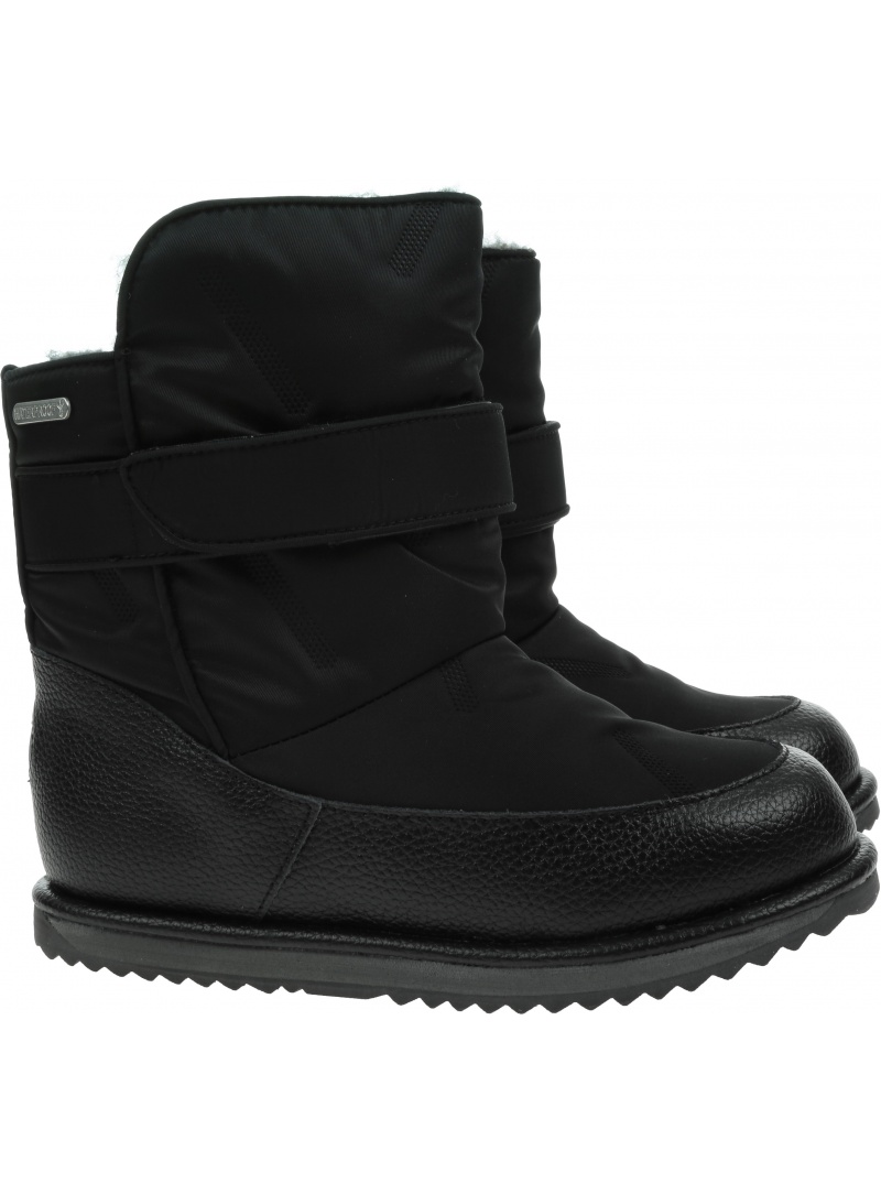 Śniegowce EMU AUSTRALIA Roth K12360 Black Śniegowce EMU AUSTRALIA Roth K12360 Black