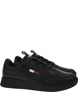 Sneakersy Męskie TOMMY JEANS Flexy Leather Tjm Runner EM0EM00818 BDS