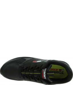 Sneakersy Męskie TOMMY JEANS Flexy Leather Tjm Runner EM0EM00818 BDS