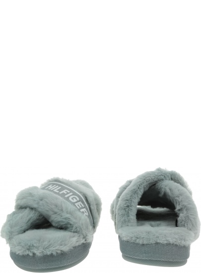 Kapcie Damskie TOMMY HILFIGER Tommy Furry Home Slipper FW0FW06314 PN7