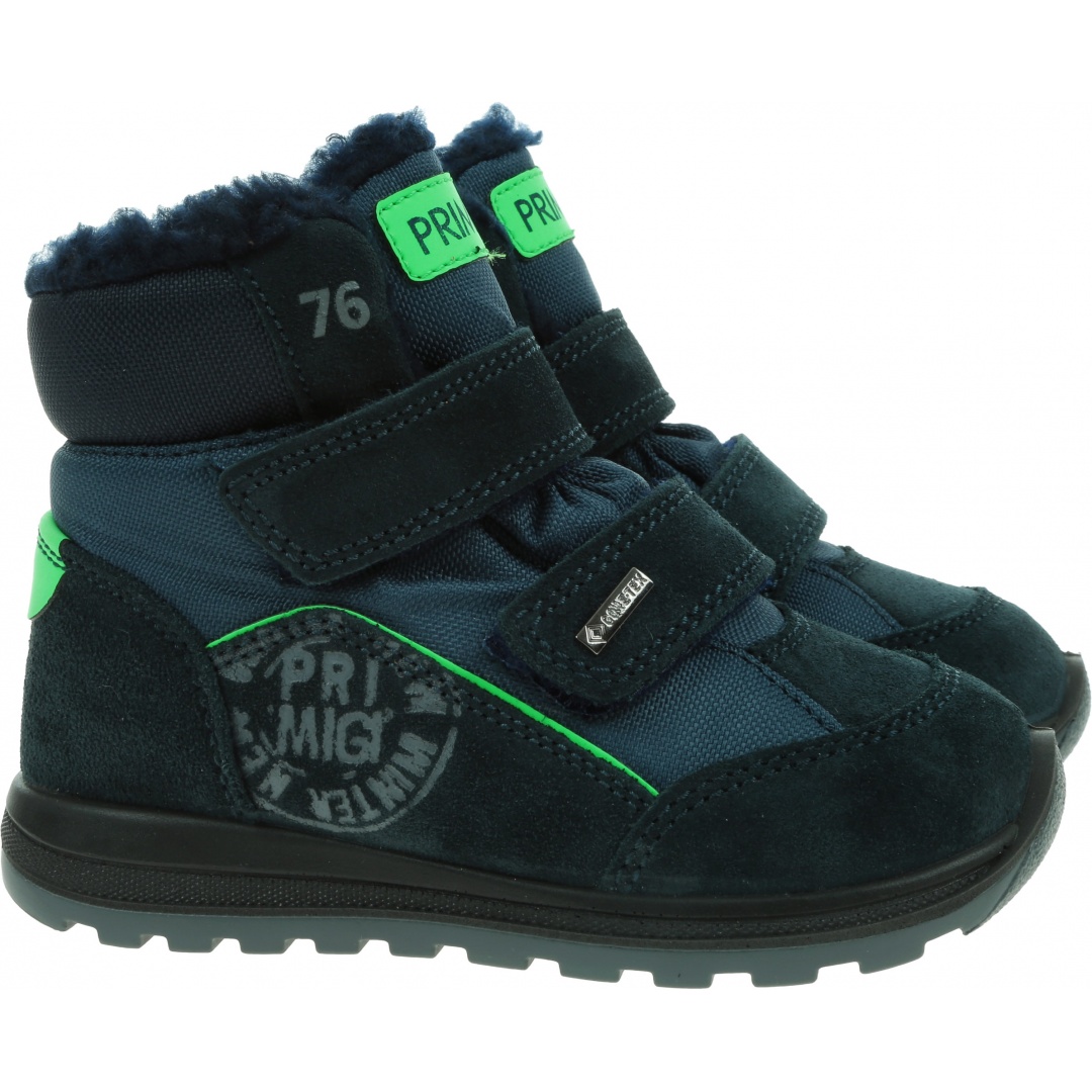 Granatowe Śniegowce PRIMIGI Gore-Tex 8354011