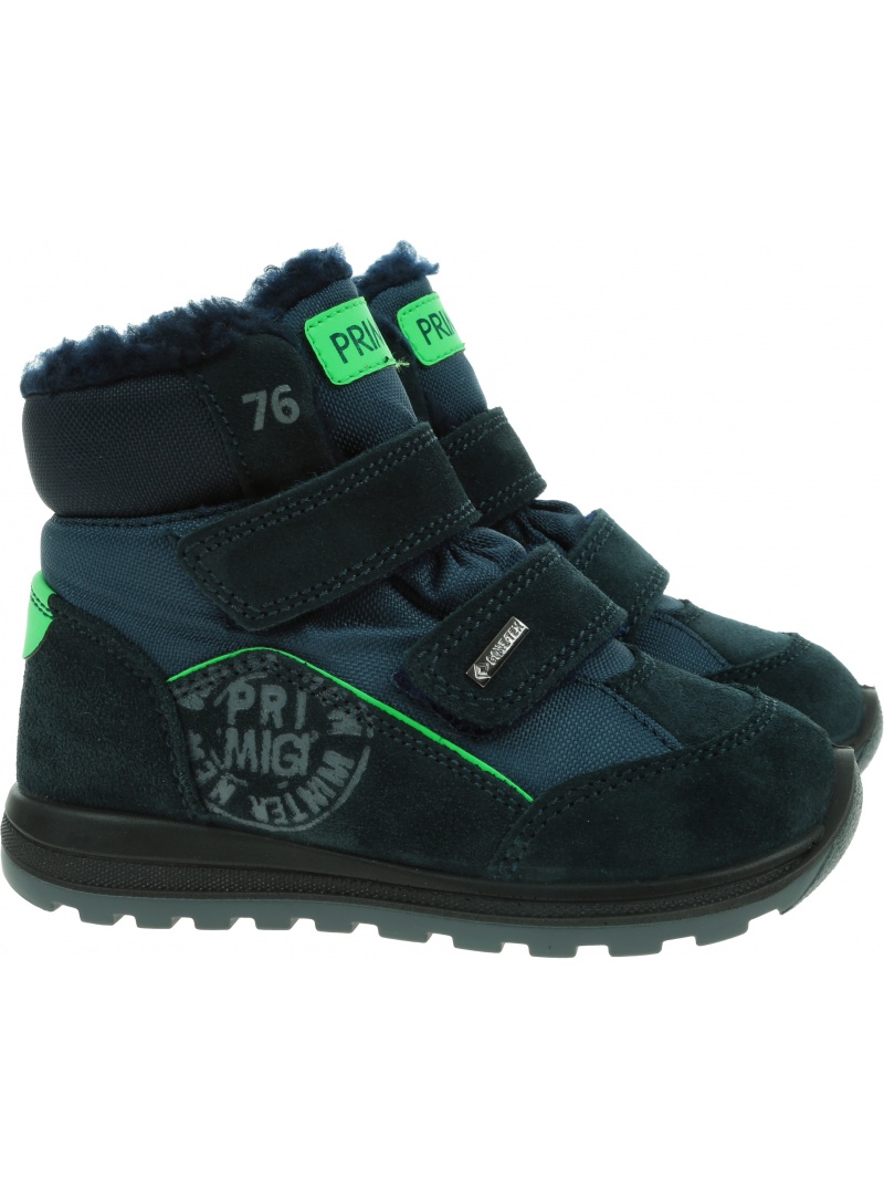 Granatowe Śniegowce PRIMIGI Gore-Tex 8354011