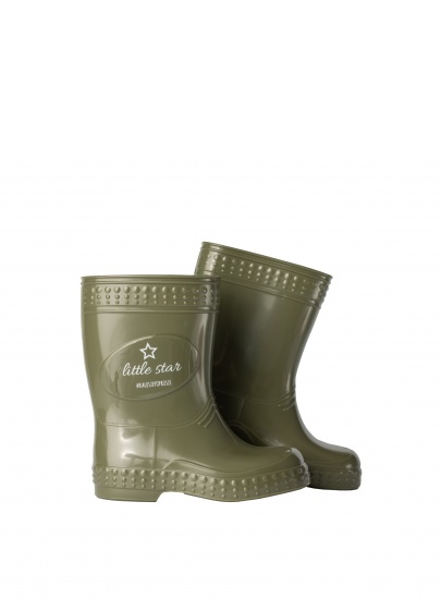 Zielone Kalosze Kaloszepoprosze Sweet Dream Gwiazda Khaki