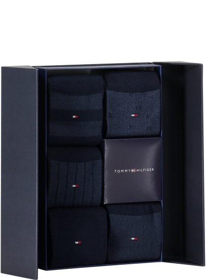 Skarpetki Męskie TOMMY HILFIGER 701210549 001 Th Men Sock 5P Giftbox