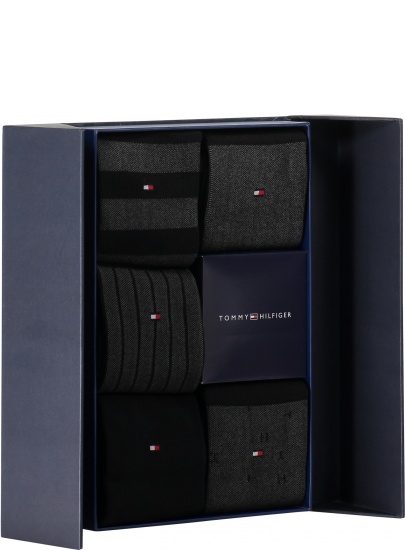 Skarpetki Męskie TOMMY HILFIGER 701210549 002 Th Men Sock 5P Giftbox