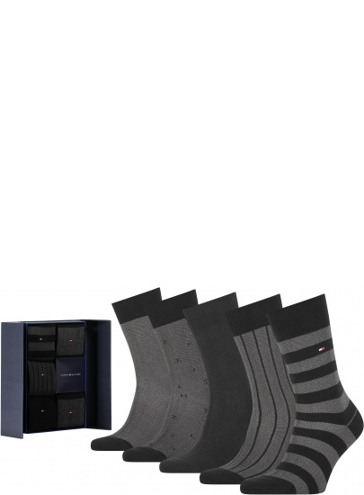 Skarpetki Męskie TOMMY HILFIGER 701210549 002 Th Men Sock 5P Giftbox